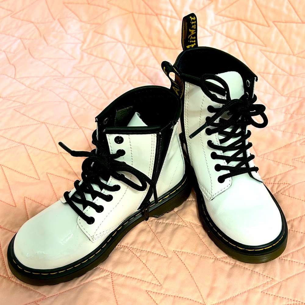 Youth Dr. Martens Patent Leather Boot